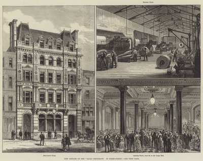 Nye kontorer for Daily Telegraph i Fleet-Street af Frank Watkins